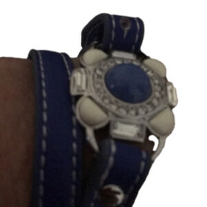 Lia Sophia Under Wraps leather bracelet
